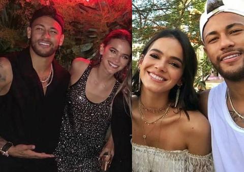 Bruna Marquezine faz quadradinho e troca chamegos com Neymar em festão de mais de 12h