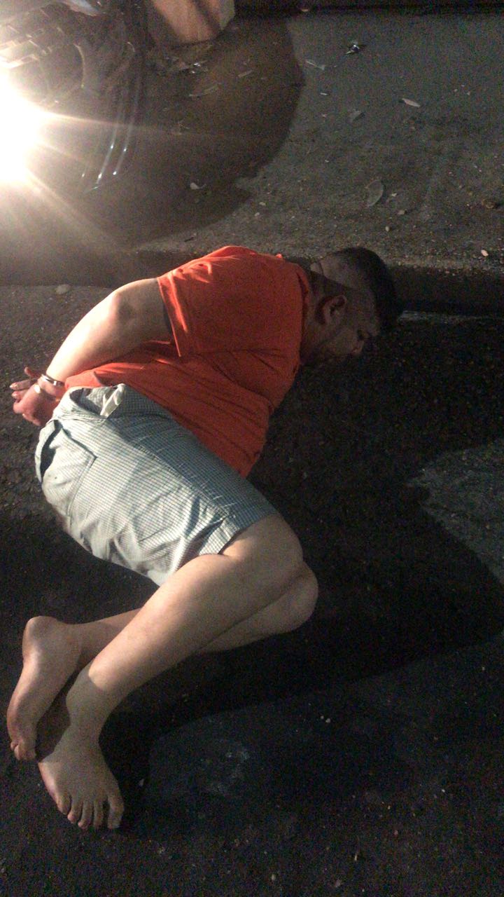 Perseguição termina com homem baleado e dois presos em Manaus