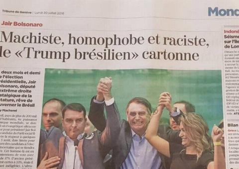 Bolsonaro comete gafe e critica jornal errado no Twitter
