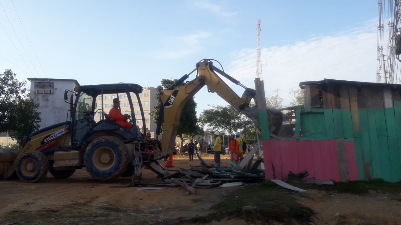 Polícia realiza reintegração de posse na Zona Norte de Manaus