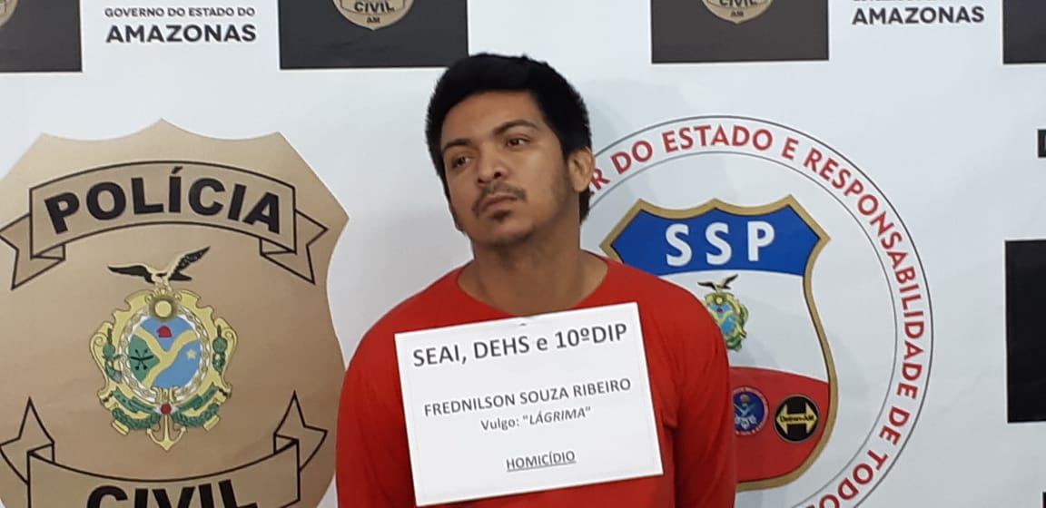 Membro da FDN é preso após confessar três homicídios em Manaus