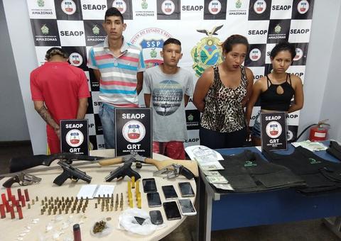 Grupo que tocava o terror em bairro de Manaus é preso com armas e drogas 