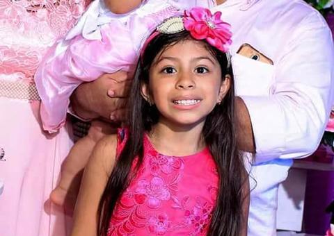 Em Manaus, menina de 7 anos baleada na cabeça não vai mais andar