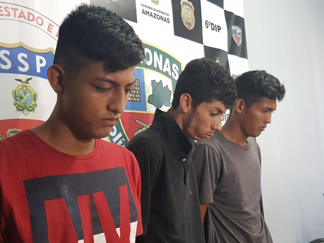 Trio suspeito de fazer arrastão na zona norte é preso em Manaus