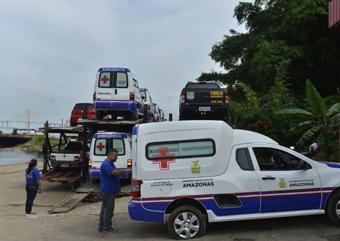 Mais de 20 municípios do Amazonas recebem ambulâncias novas para melhorar atendimento da população