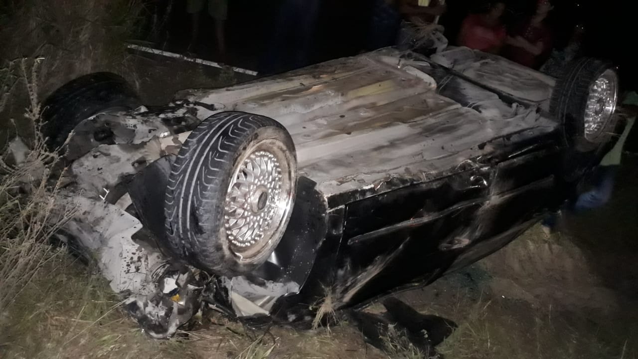 Acidente na AM-070 deixa casal gravemente ferido