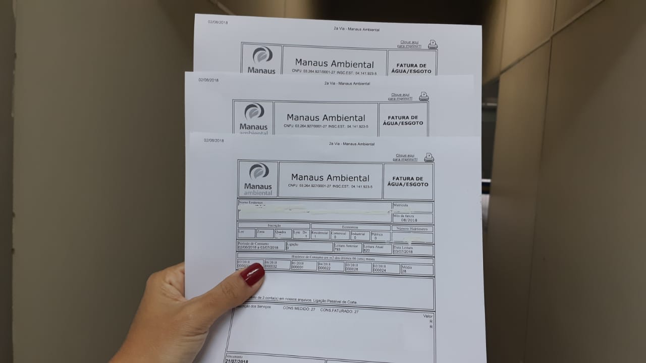 Ageman determina suspensão da cobrança de taxa de esgoto em Manaus