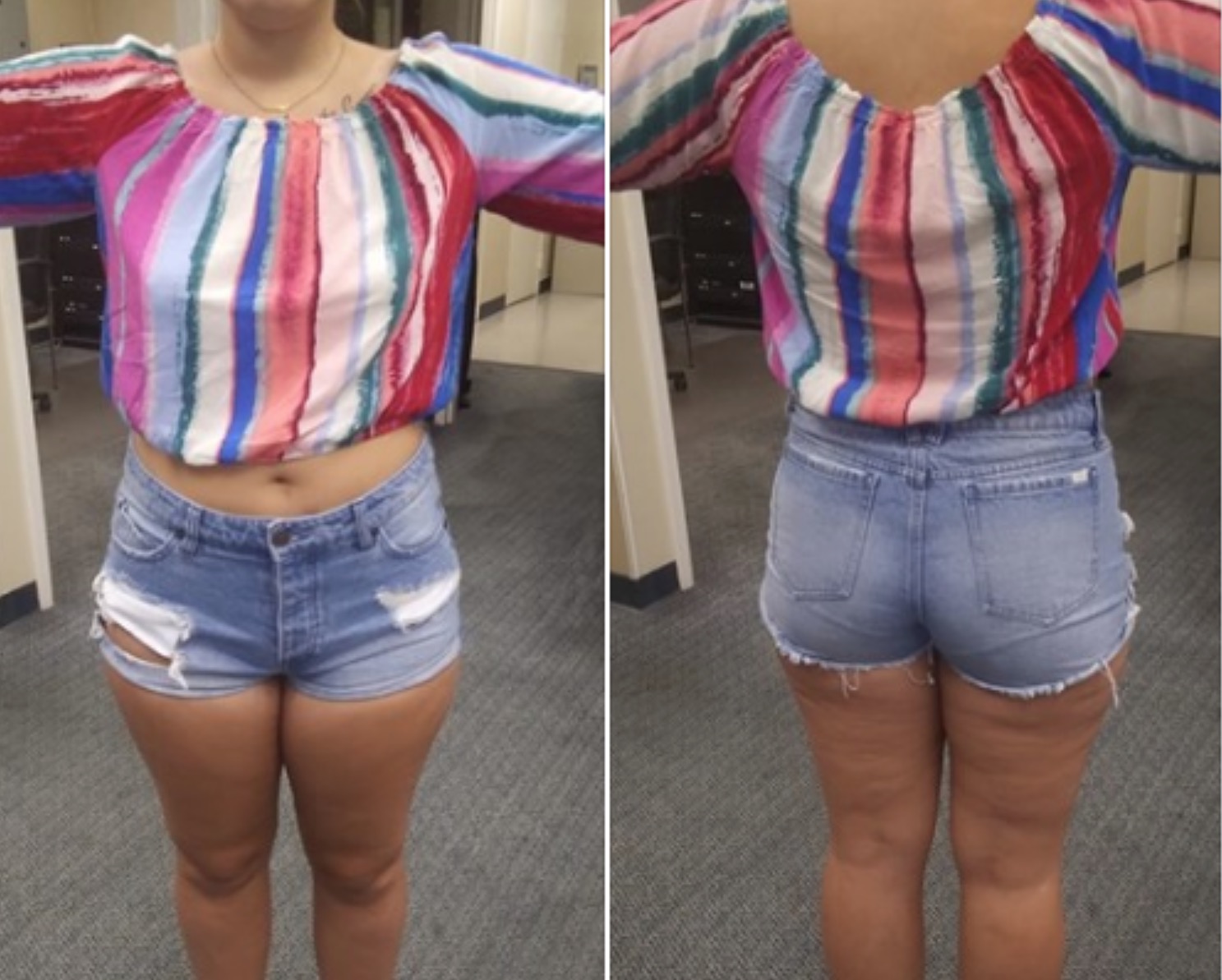 Jovem é expulsa de shopping por usar shorts que "descontrolou os homens"