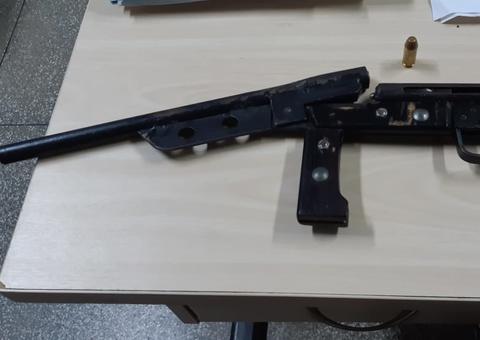 Suspeito de integrar grupo que assalta ônibus é preso com arma caseira em Manaus