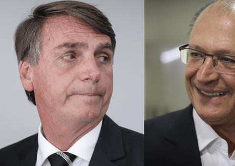  Alckmin e Bolsonaro empatam em São Paulo, diz pesquisa Ibope