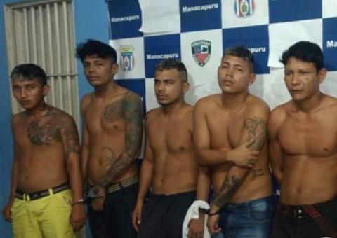 No Amazonas, grupo suspeito de dominar tráfico é preso em boca de fumo