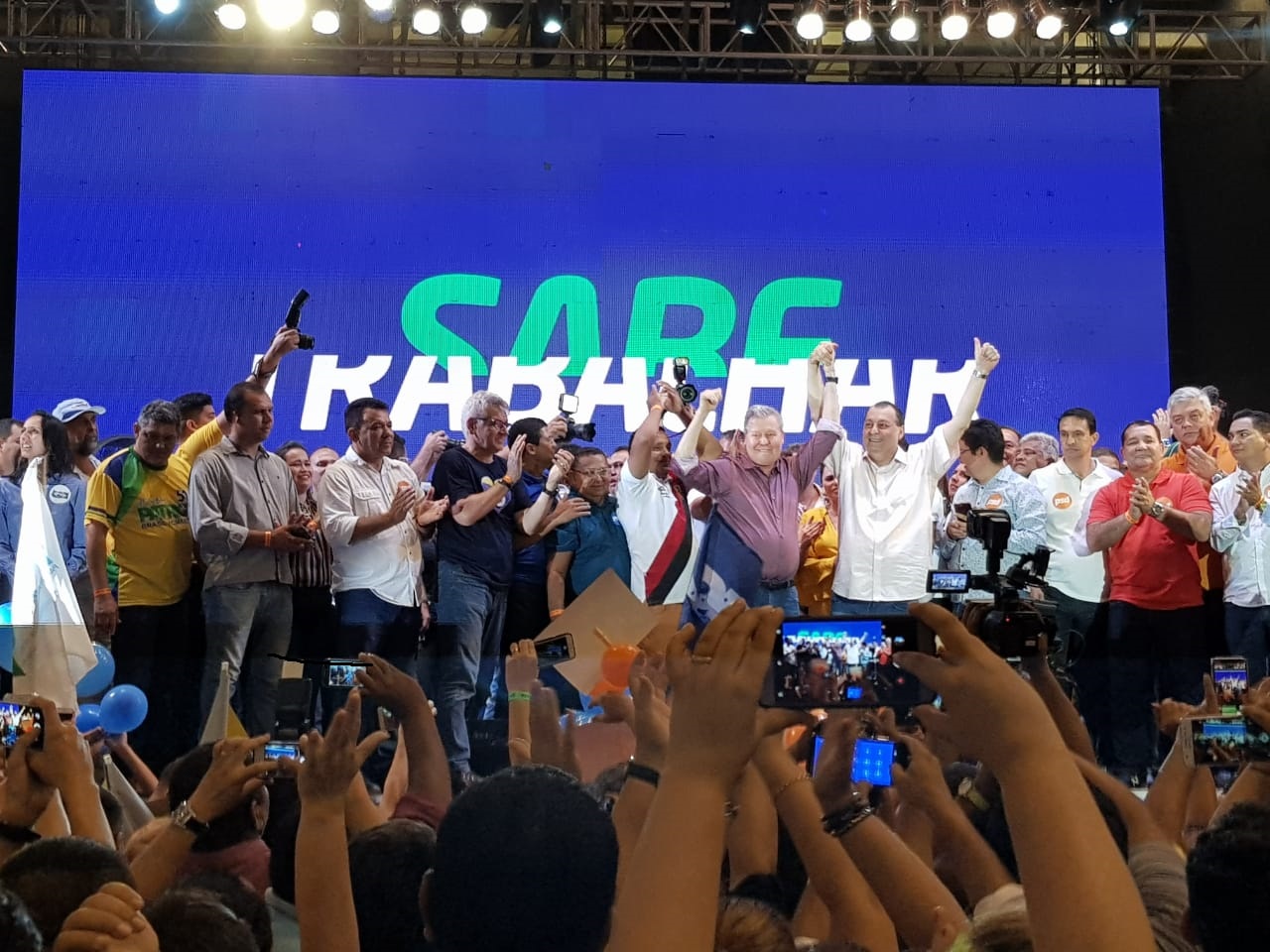 Omar Aziz e Arthur Bisneto são oficialmente lançados para o governo do Amazonas