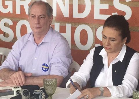  Ciro Gomes terá senadora Kátia Abreu como vice