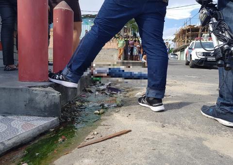 Homem é executado com cinco tiros em rua de Manaus 
