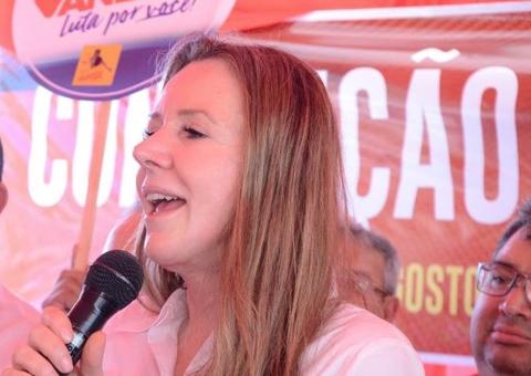 Vanessa Grazziotin diz que está sofrendo pressão para desistir da reeleição 