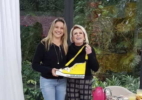 Ana Maria Braga dá ‘sapatão’ para Fernanda Gentil e mita na internet