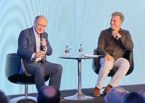 Geraldo Alckmin confunde Angélica com Eliana durante entrevista, veja vídeo