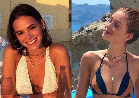 Viagem de Marina Ruy Barbosa e Bruna Marquezine causa furor e famosos fazem memes