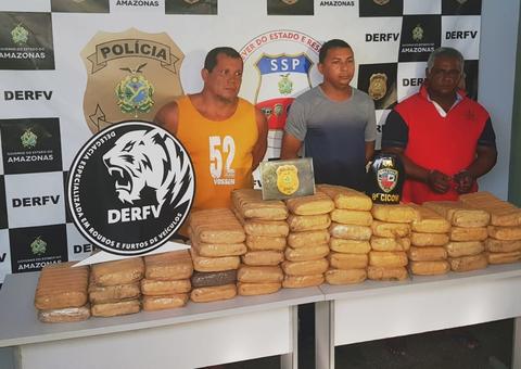 Trio é preso em operação policial na zona oeste de Manaus 