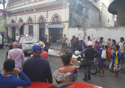 Suspeito de assalto é morto por PM durante fuga no Centro de Manaus