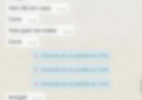 Antes de ser morta, jovem envia mensagem reveladora a amiga no WhatsApp