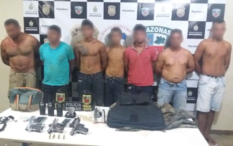 Grupo suspeito de assaltar casa de empresário é preso no Amazonas