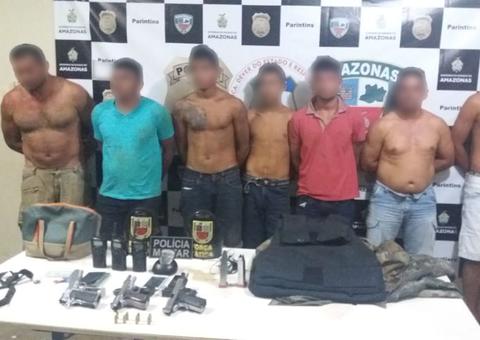 Grupo suspeito de assaltar casa de empresário é preso no Amazonas