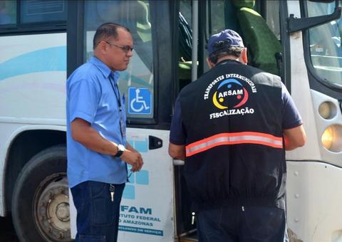 Arsam registra mais de 120 irregularidades nos transportes intermunicipais durante operação