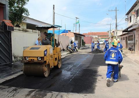 Mais de 480 ruas serão reconstruídas em bairro de Manaus