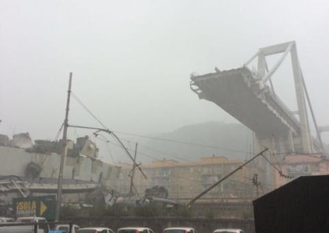 Queda de ponte deixa 39 mortos e mais de 15 feridos na Itália