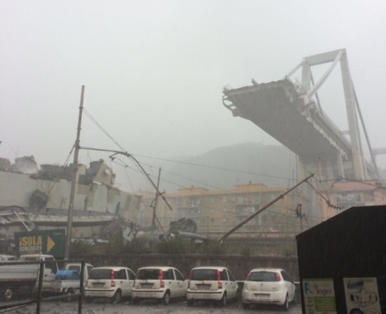 Queda de ponte deixa 39 mortos e mais de 15 feridos na Itália