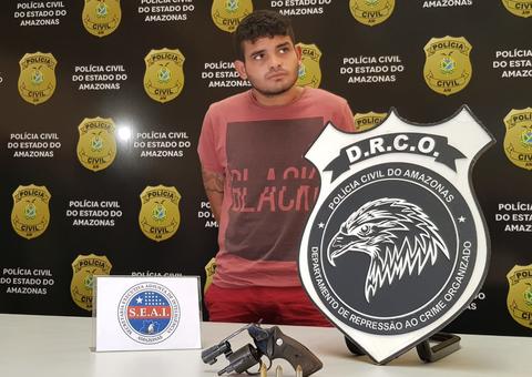 Em Manaus, ’Soldado’ da FDN é preso suspeito de participar de homicídios em série