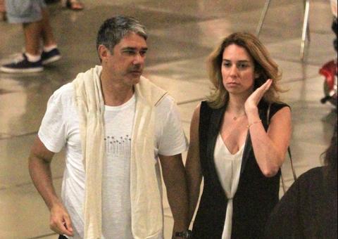 William Bonner marca data do casamento com Natasha Dantas