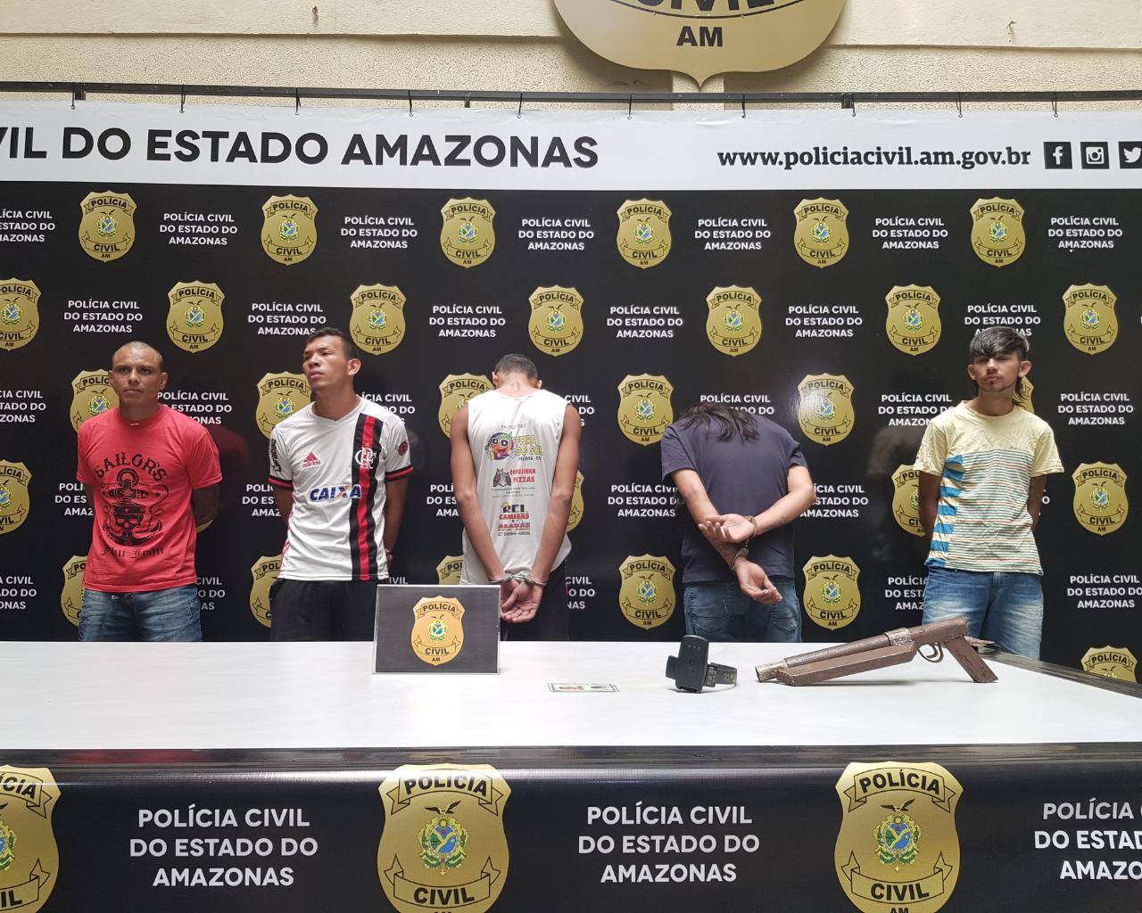 Operação da PC prende seis pessoas em Manaus