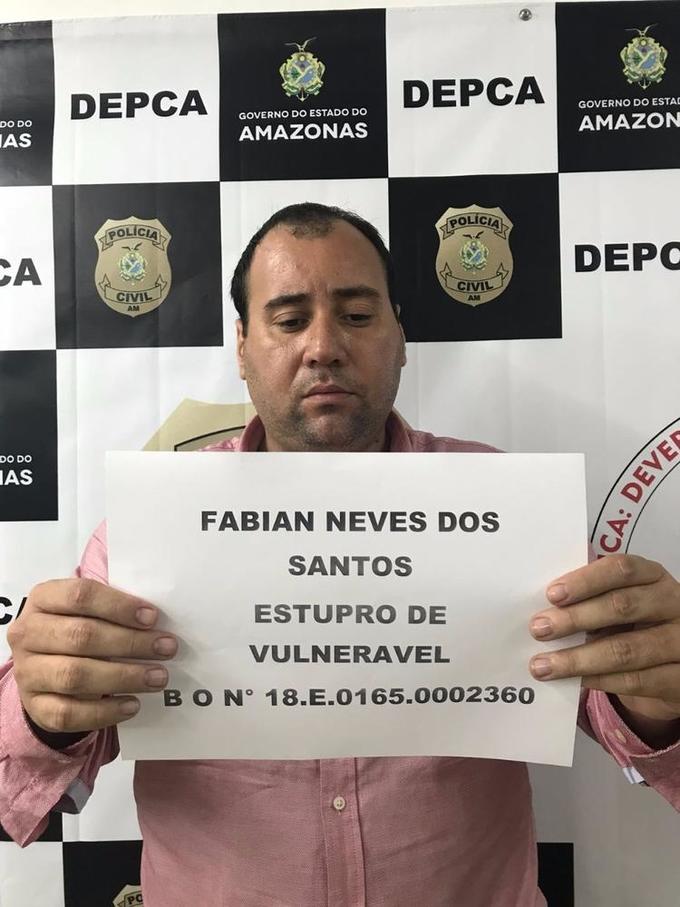 Em Manaus, empresário flagrado com adolescente em motel é encaminhado para presídio