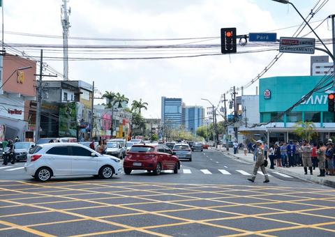 Obra na avenida Djalma Batista é concluída e via é totalmente liberada 