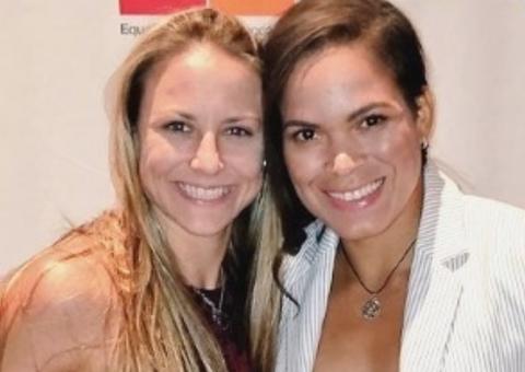 Campeã do UFC Amanda Nunes se casa com lutadora americana: 'ela disse sim'