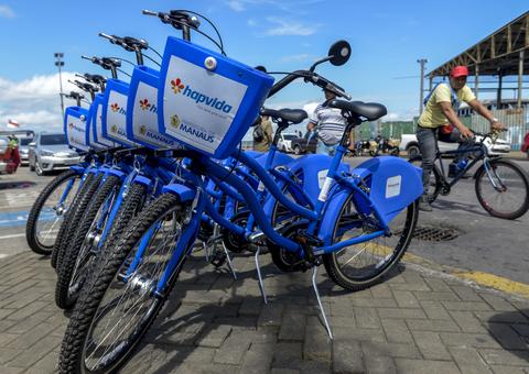 Comemorando o Dia do Ciclista, ManôBike terá gratuidade de 90 minutos neste domingo