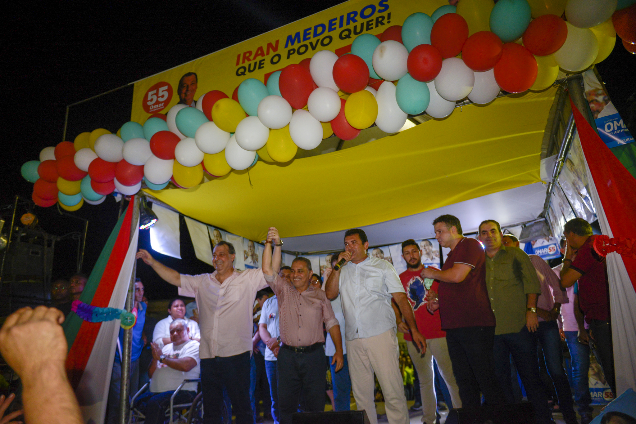 Em Coari, Omar e Bisneto apresentam propostas do plano de governo