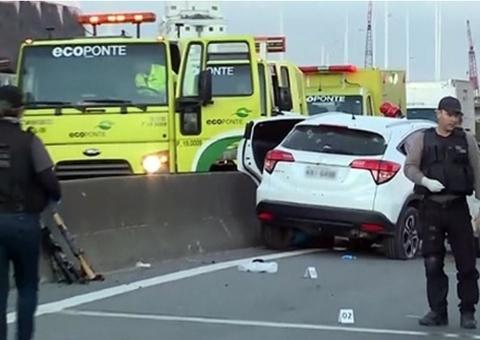 Perseguição seguida de tiroteio deixa seis mortos na Ponte Rio-Niterói