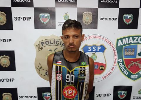 Polícia prende suspeito de roubo e tráfico em bairro de Manaus 