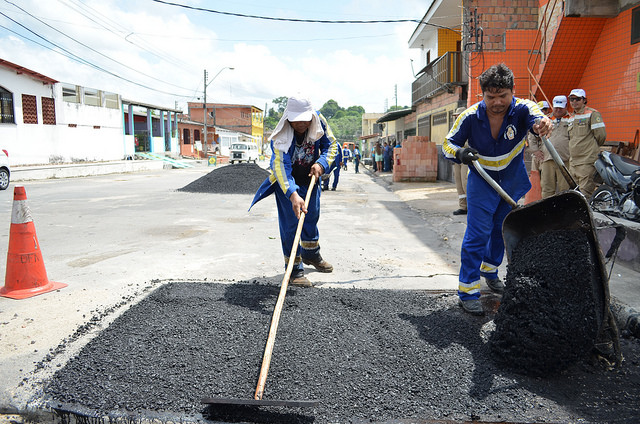 Mais de 140 ruas de bairro em Manaus já receberam melhorias em infraestrutura   