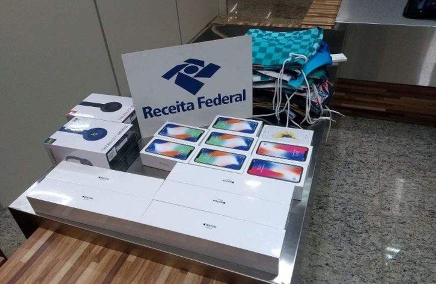 Produtos avaliados em mais de R$ 50 mil são apreendidos no Aeroporto Eduardo Gomes