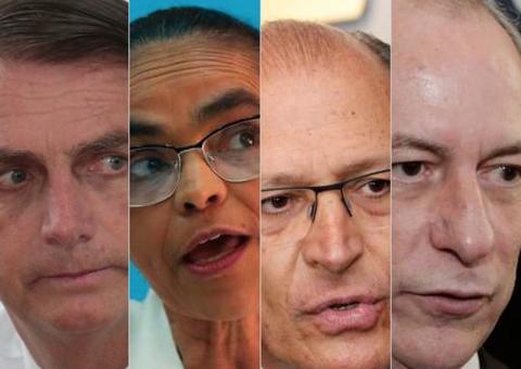 No 2º turno, Bolsonaro perderia para Marina, Alckmin e Ciro, diz pesquisa