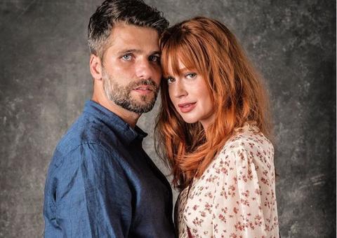 Divulgada primeira foto de Marina Ruy Barbosa e Bruno Gagliasso como par romântico