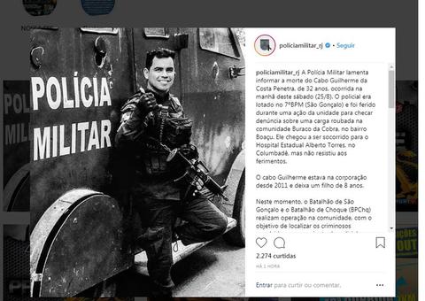 PM é morto em operação de resgate de carga roubada em São Gonçalo (RJ)