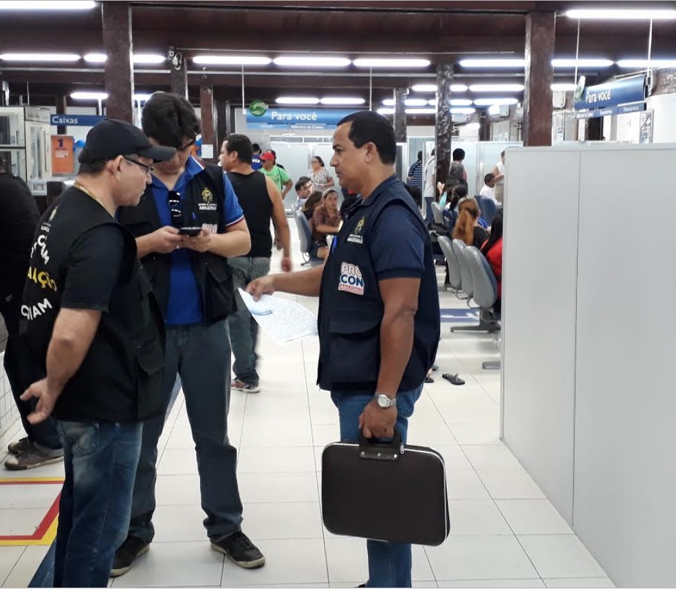   Agência bancária impede fiscalização do Procon e pode pagar multa de até R$150 mil