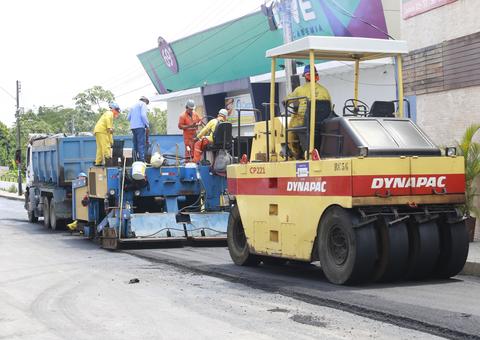 Obras de recuperação do sistema viário de Manaus devem abrir novas vagas de emprego