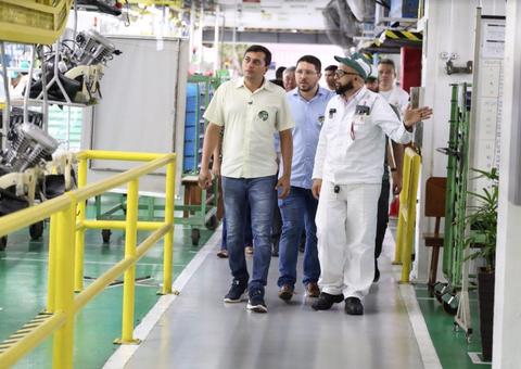 Wilson Lima se compromete em defender o Polo Industrial de Manaus