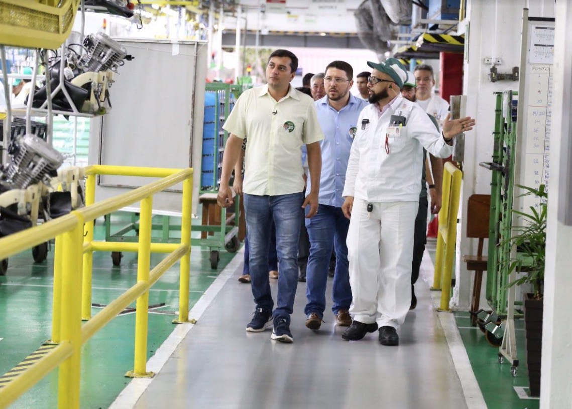 Wilson Lima se compromete em defender o Polo Industrial de Manaus